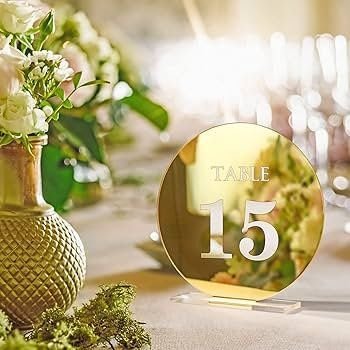 Table Number Set
